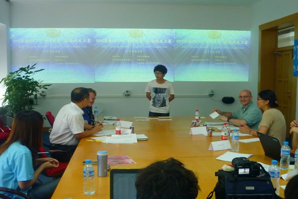 11级旅游航空系的杜岳峰同学在考场现场