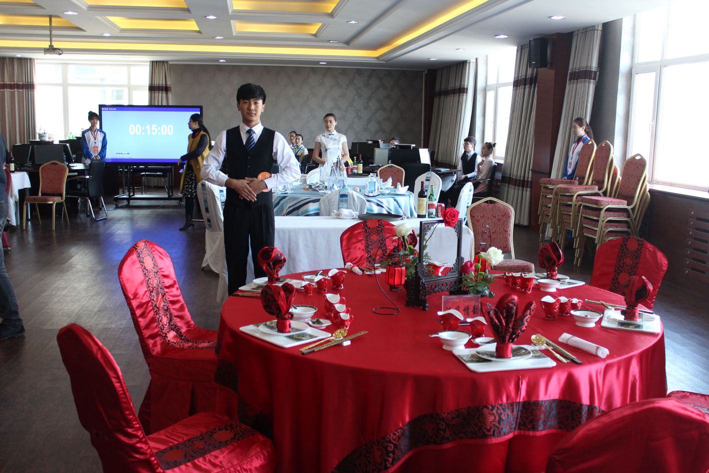 中餐主题宴会设计赛场 中餐主题宴会设计赛场